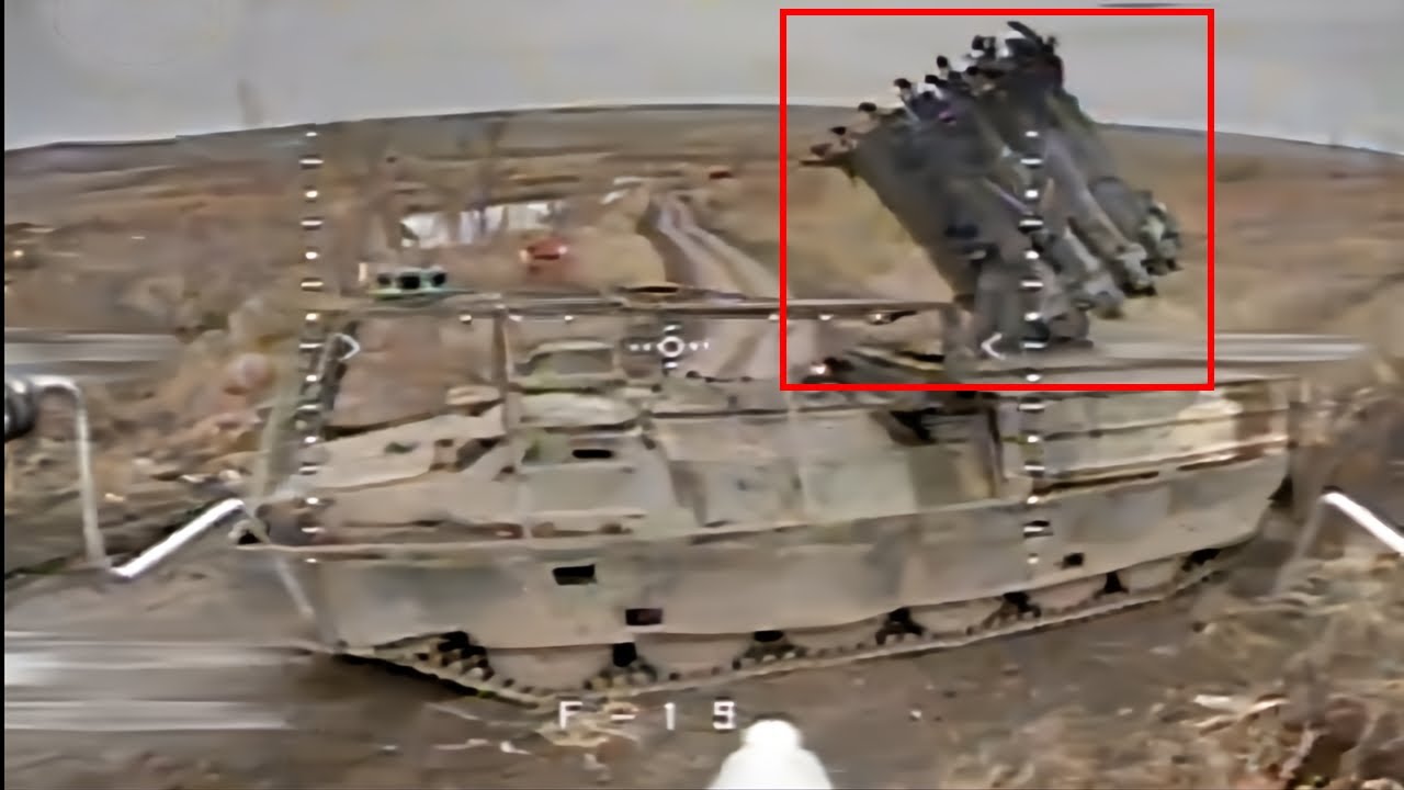 RBU-6000 On MT-LB Vehicle Gets Destroyed