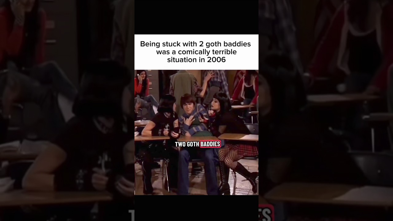 How Goth Girls Were Viewed in the 2000's #emo #goth #2000s #alternative
