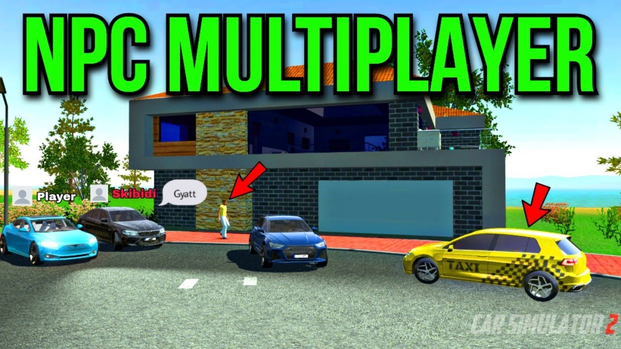 Npc Cars in Multiplayer Trick - Car Simulator 2