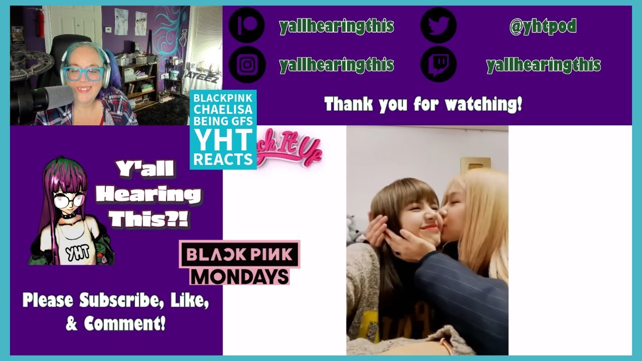 Blackpink Mondays! ChaeLisa Being GFs for 12 Minutes Straight First Time Reaction