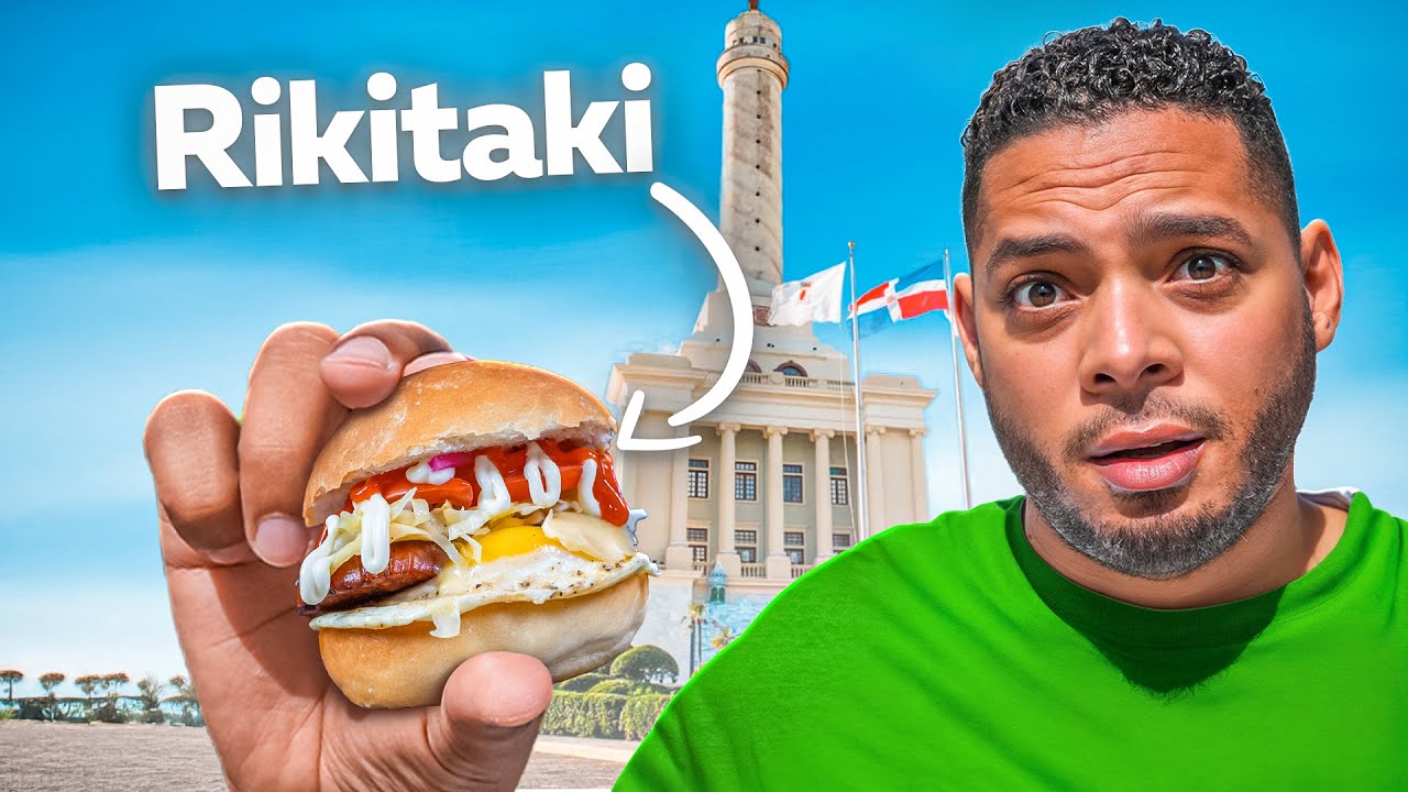 Probé la COMIDA CALLEJERA más FAMOSA de SANTIAGO 🇩🇴🔥