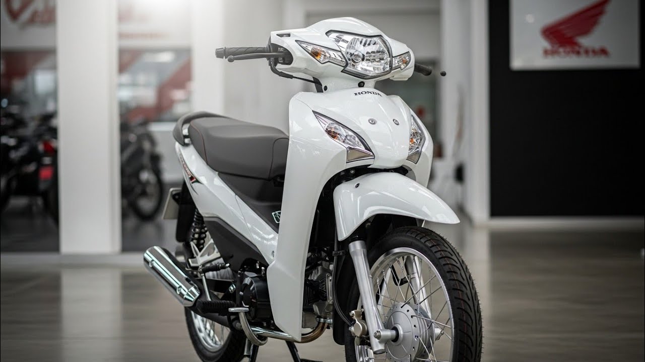 New 2026 Honda Wave 125 Electric Start สีขาว รีวิวโชว์รูม ดูรอบคัน รุ่นประหยัดยอดนิยม