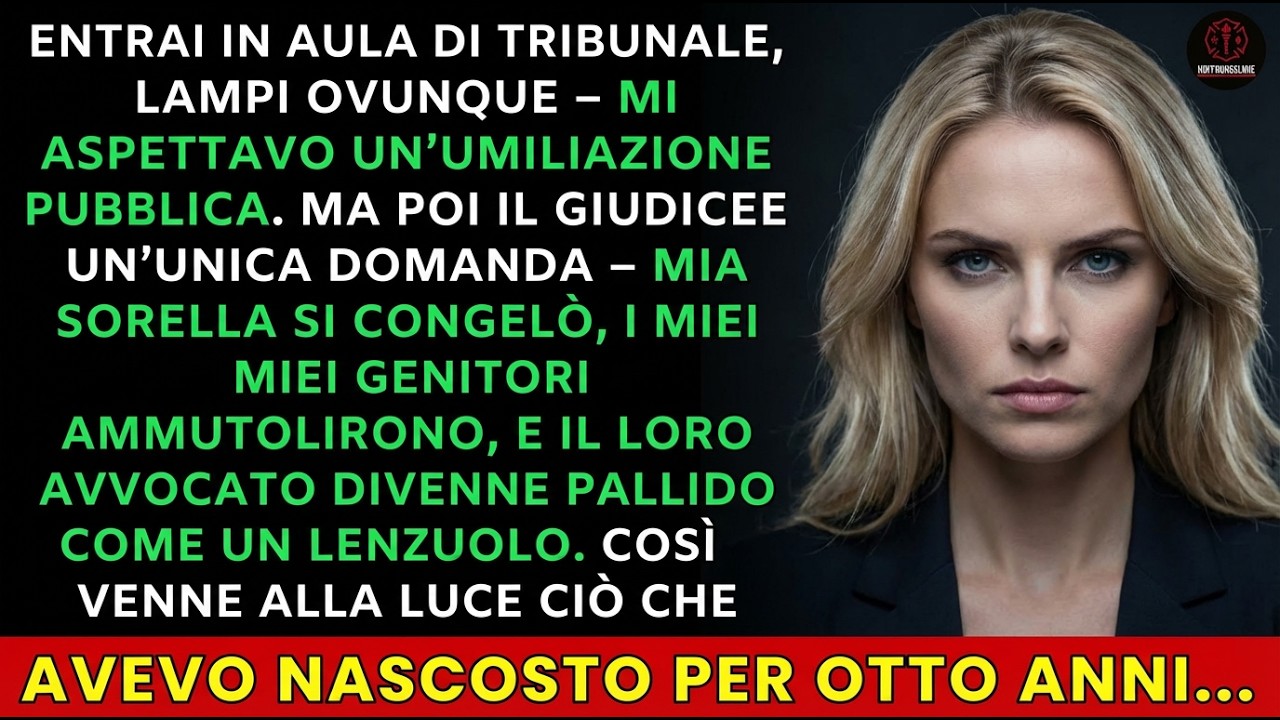 Mia sorella voleva dichiararmi fallito davanti a tutti – poi il giudice chiese…