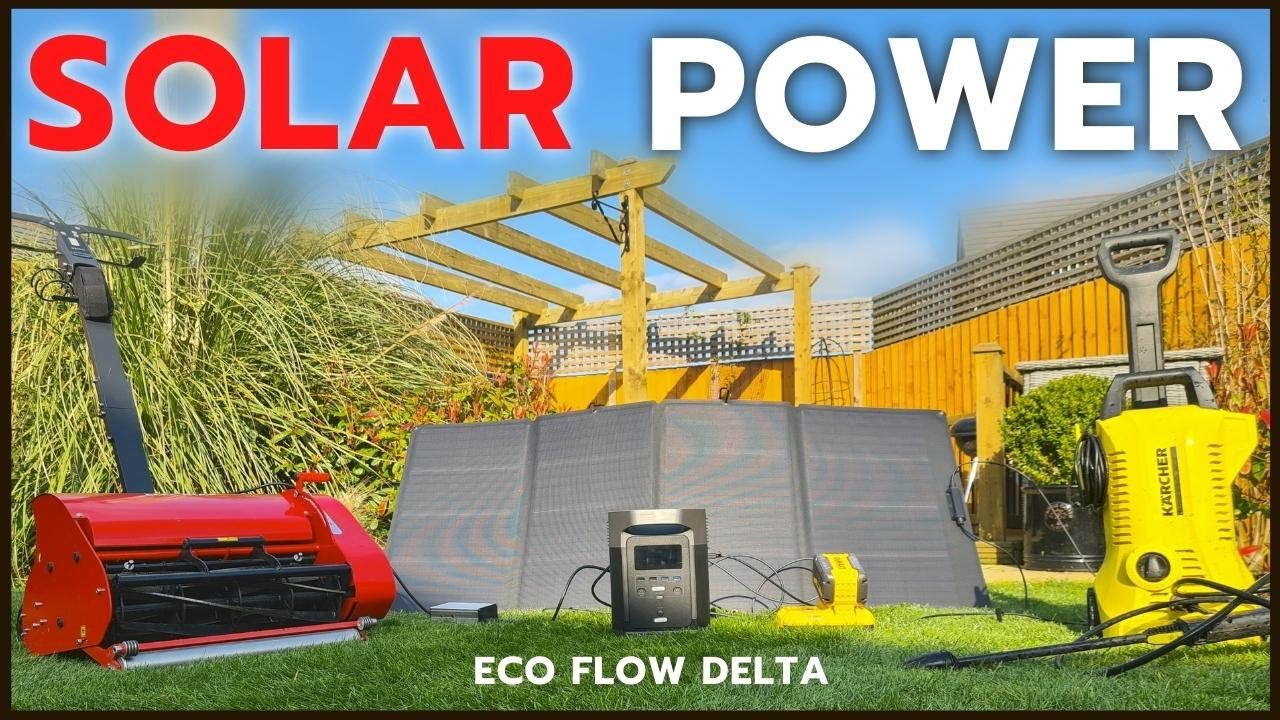 СОЛНЕЧНАЯ ЗАРЯДКА ваших электроинструментов - блок питания EcoFlow Delta