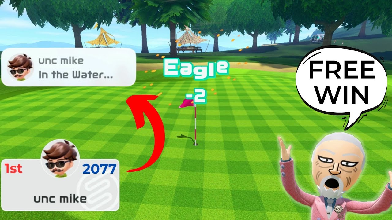 Готовим игрока №1 в мире (Switch Sports Golf)