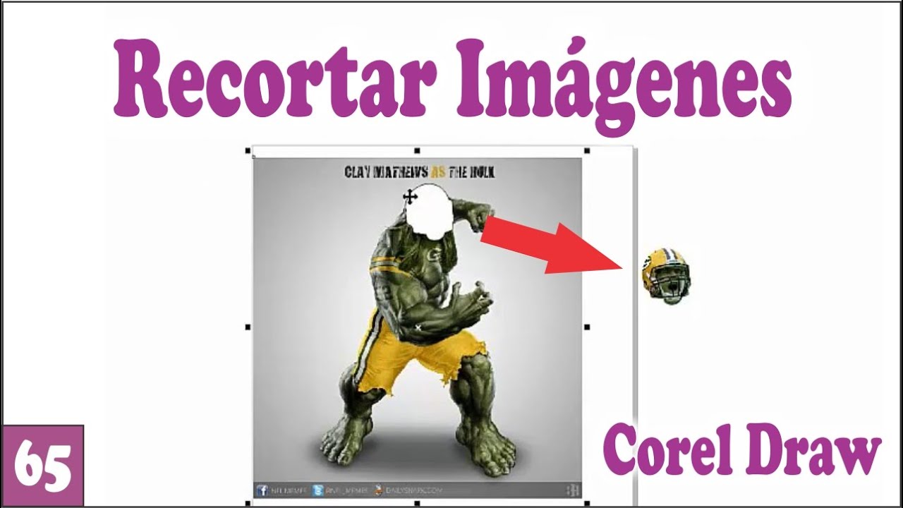 Como RECORTAR IMAGENES en COREL 😎