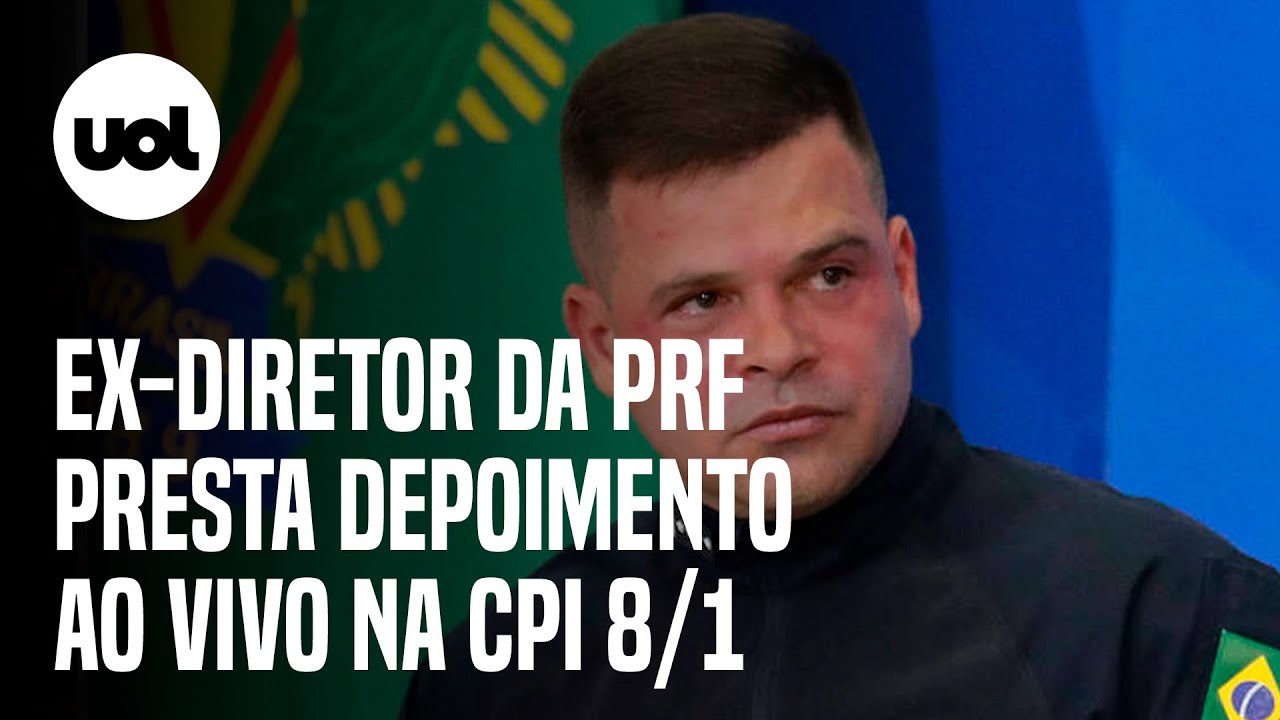 🔴 CPI do 8/1 ao vivo: ex-diretor da PRF, Silvinei Vasques, presta depoimento; acompanhe