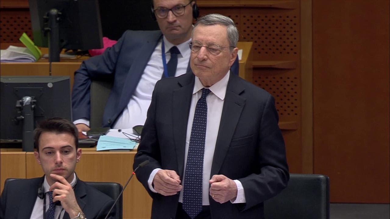 DRAGHI rimprovera i Paesi Ue: 