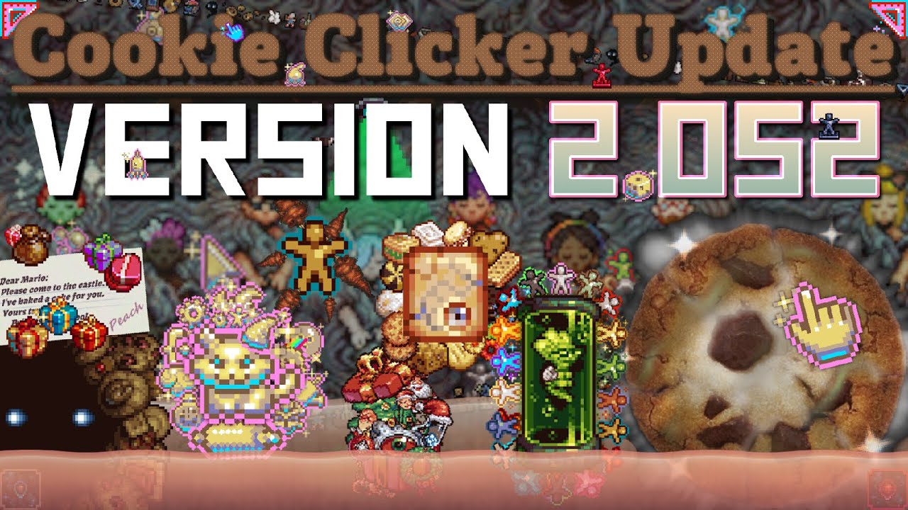 Cookie Clicker: Версия 2.052 — Вы (финальная постройка), мерцающий ярус, упаковочная бумага и мно...