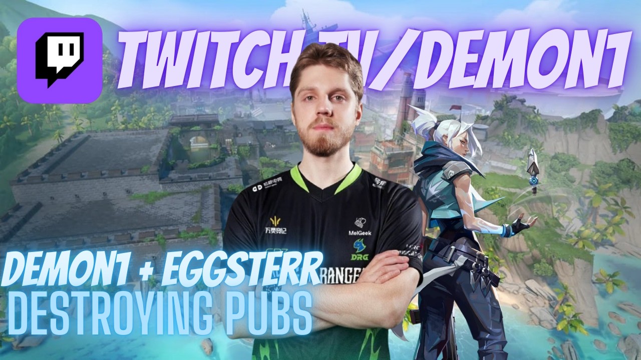 No Mercy 52% HS 20/8 KD MVP!!! Demon1 Jett🔪 VOD! ft. Eggsterr