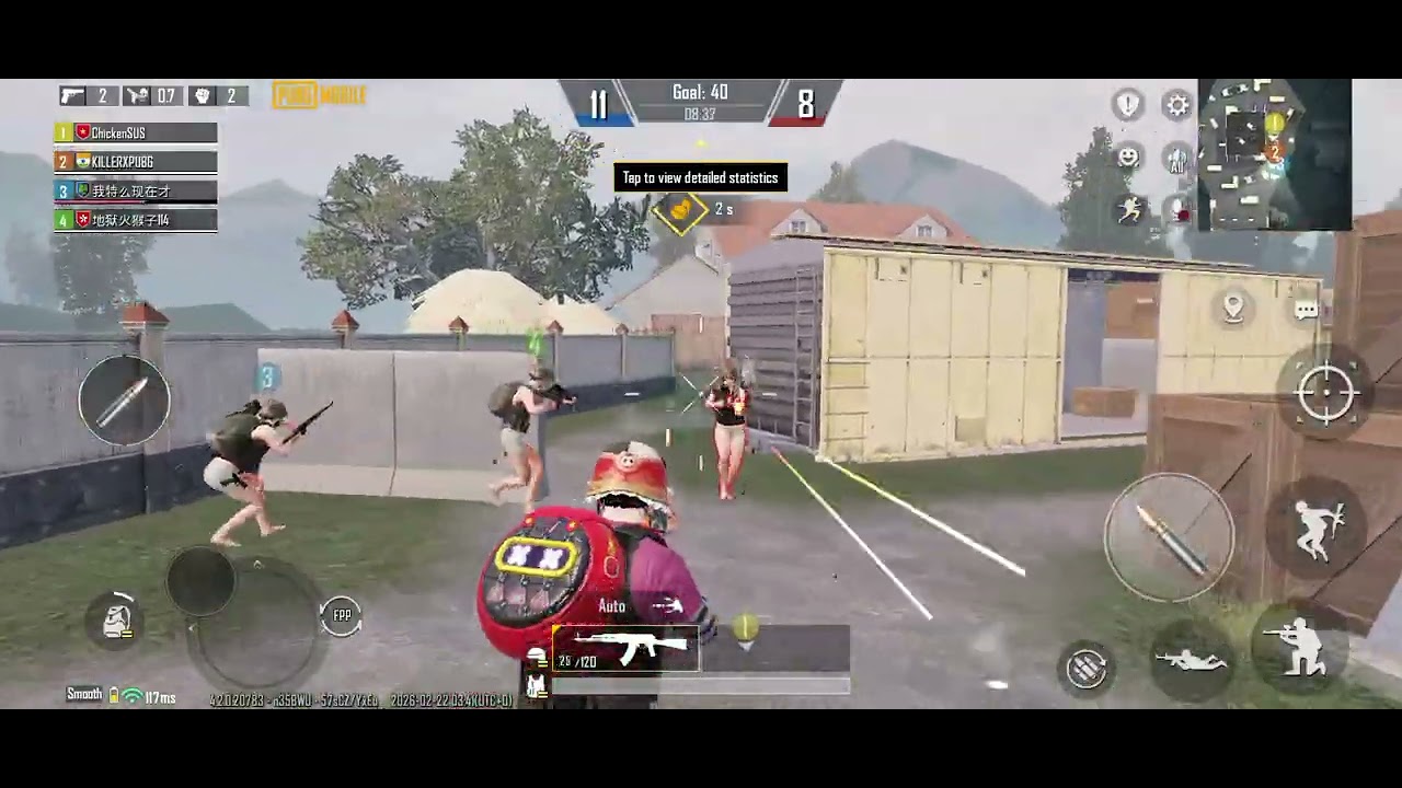 I play team deathmach on pubg in noob lobby 