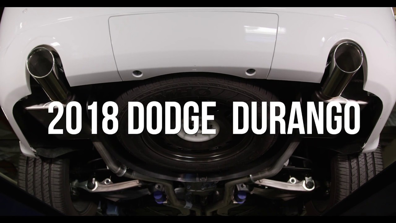 Durango Axle Back Dual Exhaust