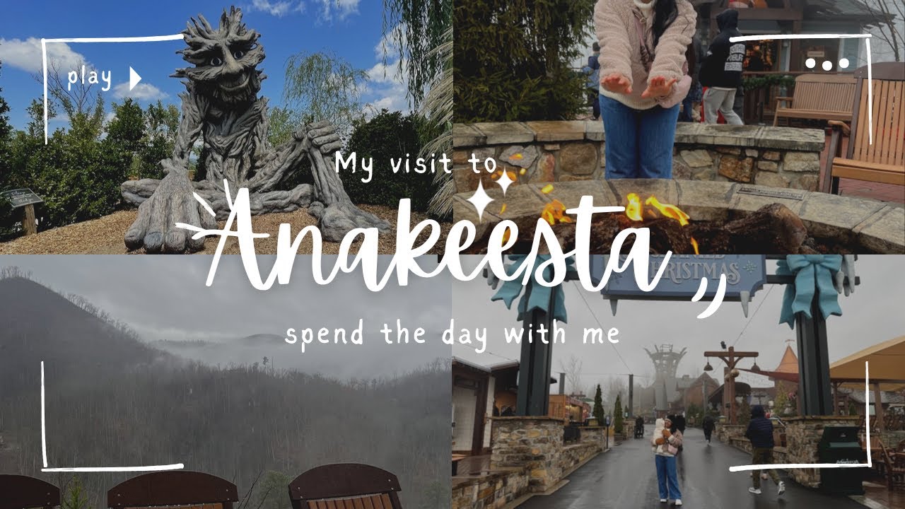 A Day in My Life in Gatlinburg Tennessee | Anakeesta Smoky Mountains Travel Vlog 🏔️❄️
