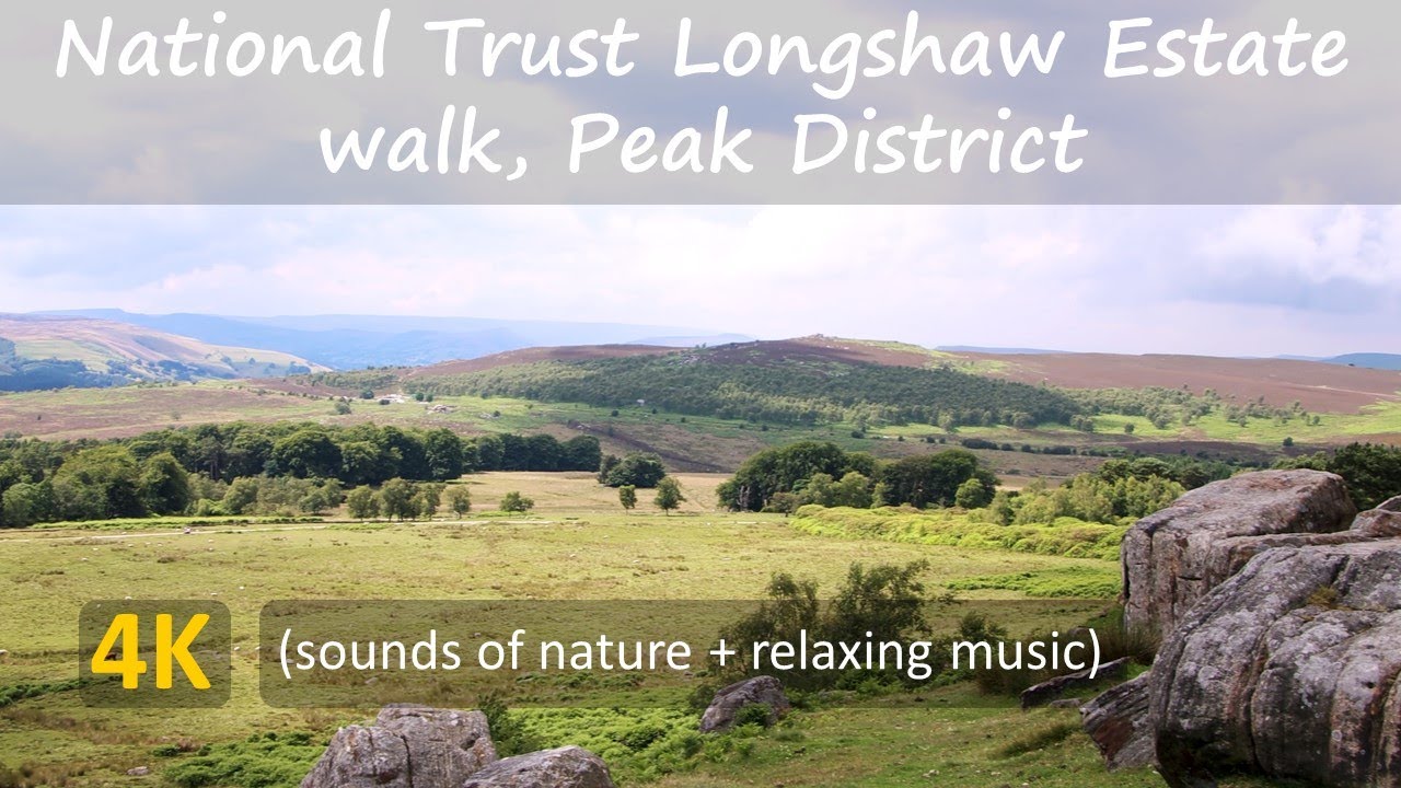 National Trust Longshaw Estate walk, Peak District