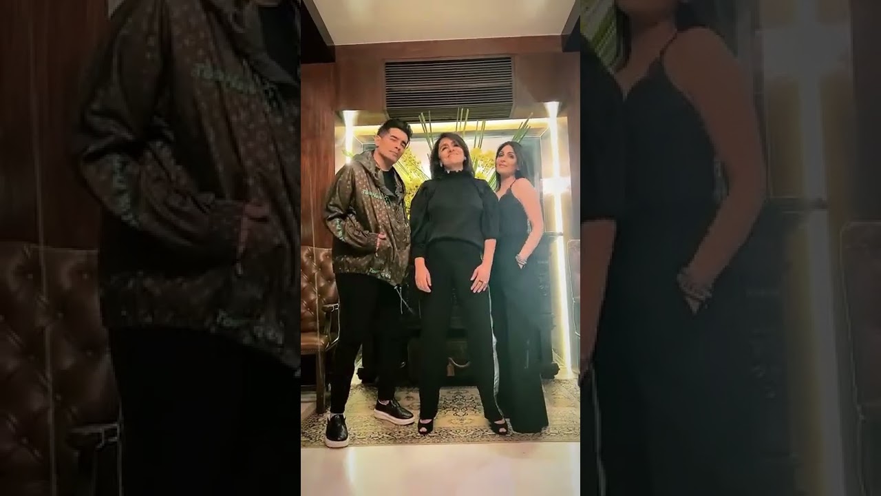 Manish Malhotra takes up dance challenge with Neetu Kapoor, Riddhima Kapoor Sahni