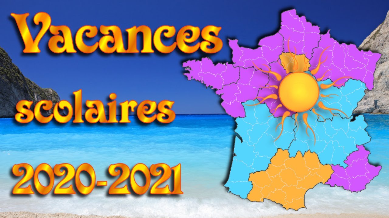 CALENDRIER DES VACANCES SCOLAIRES 2020 - 2021 fr