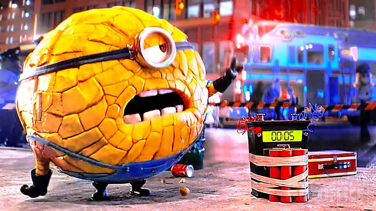 La scène des Minions Super-héros | Moi, moche et méchant 4 | Extrait VF
