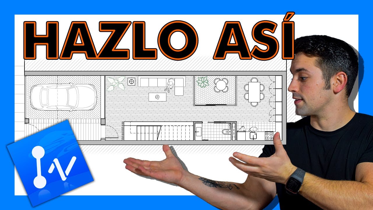 👉 Cómo HACER un PLANO de una CASA en ZWCAD desde cero 🔥 FÁCIL 🔥  [2026]