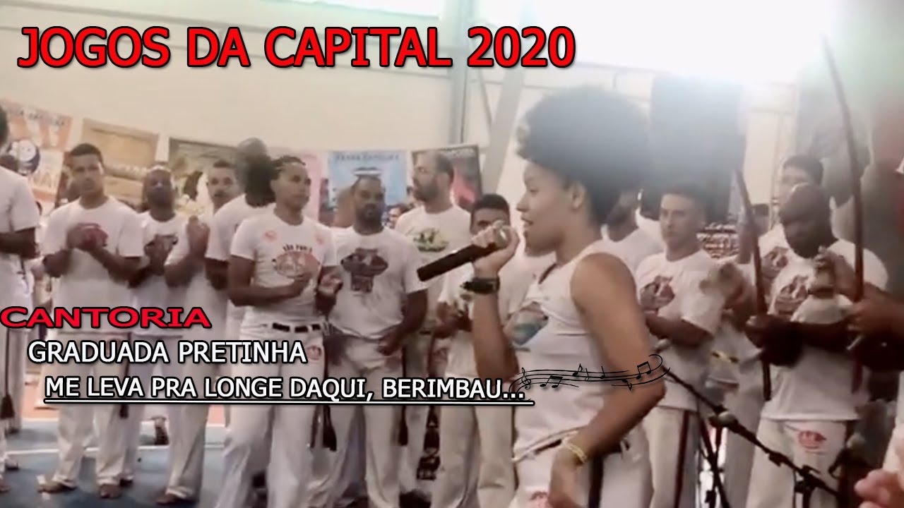 ABADÁ CAPOEIRA - JOGOS DA CAPITA 2020 - GRADUADA PRETINHA.