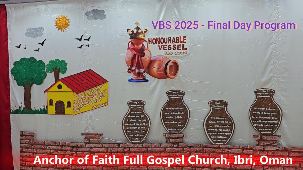 AoF VBS 2025 Final Day Celebration | Theme: Honorable Vessel