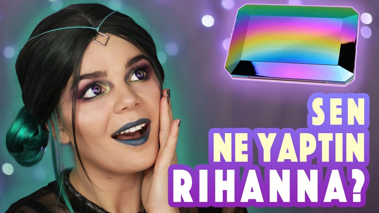 RIHANNA'NIN PALETİNİ İNCELEDİM! | Fenty Beauty Galaxy Palet
