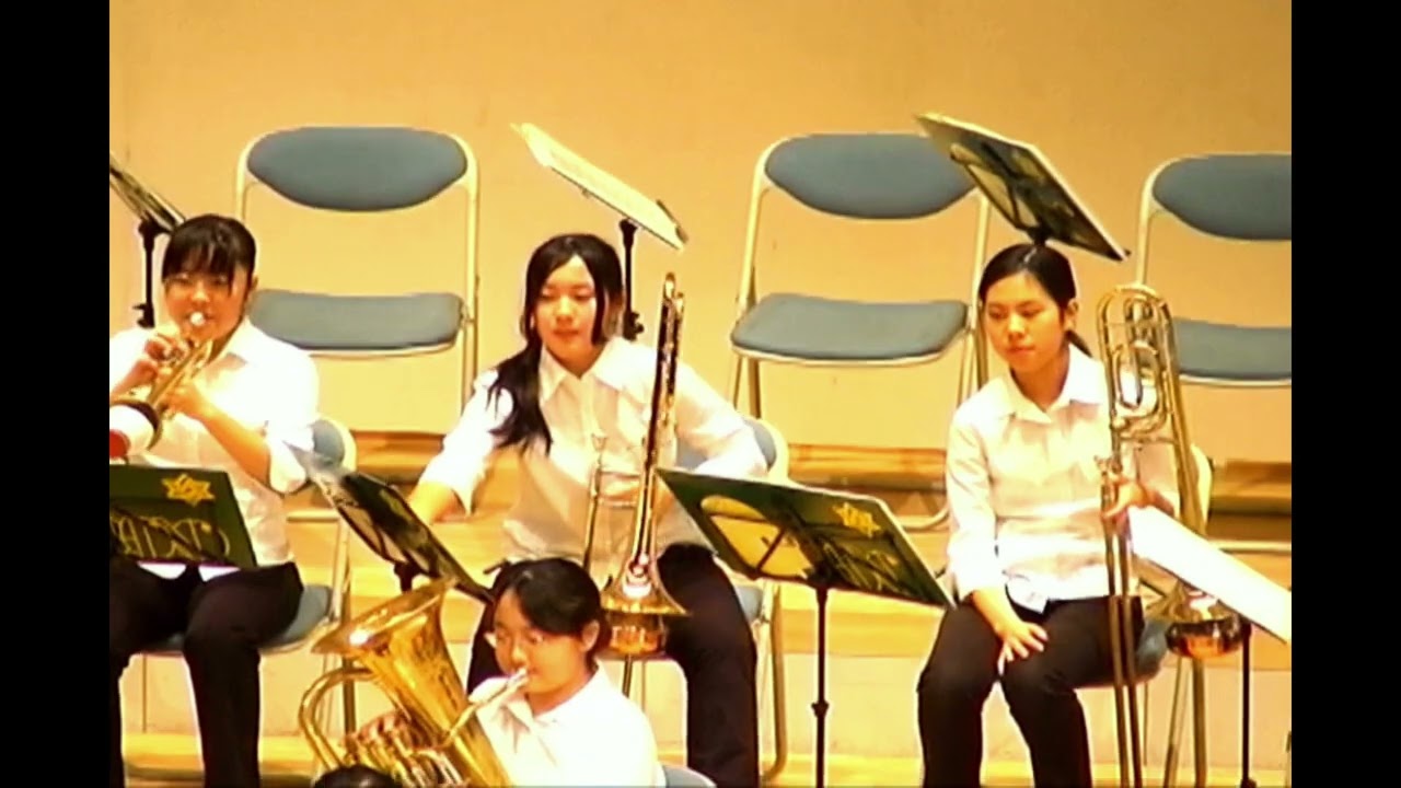 【ルーマニア民族舞曲】御所野学院中学校吹奏楽部【2006/04/30】
