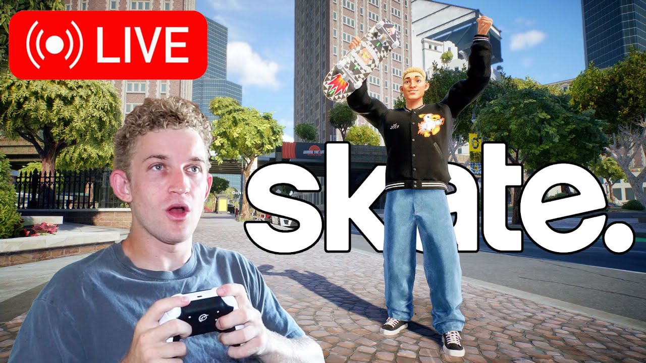 LIVE realistic skating & challenges in Skate 4!