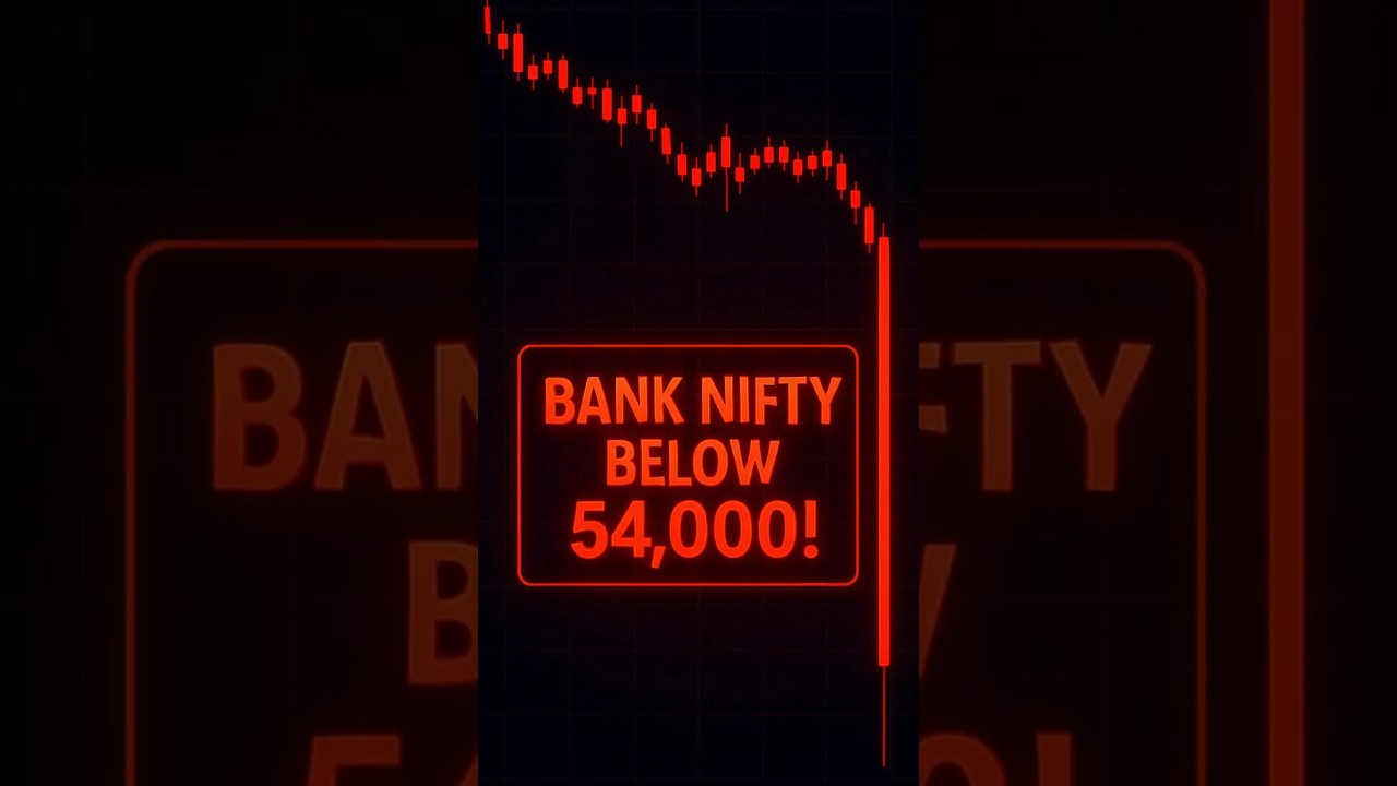 &ldquo;Bank Nifty Breakdown! ₹2 Lakh Crore Gone | RBI Intervention Coming?&rdquo;
