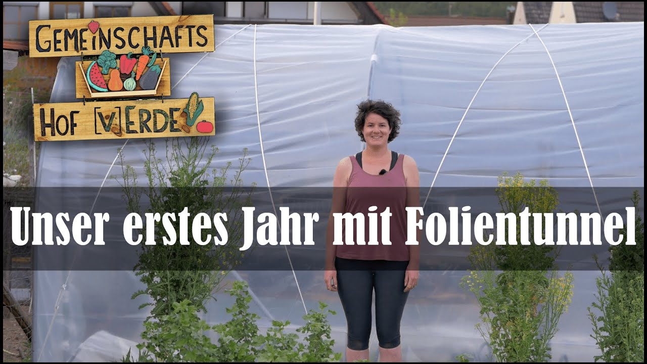 Unser Folientunnel - Aufbau, Pflanzplan und Vorteile 👩&zwj;🌾🍅🥬🍆