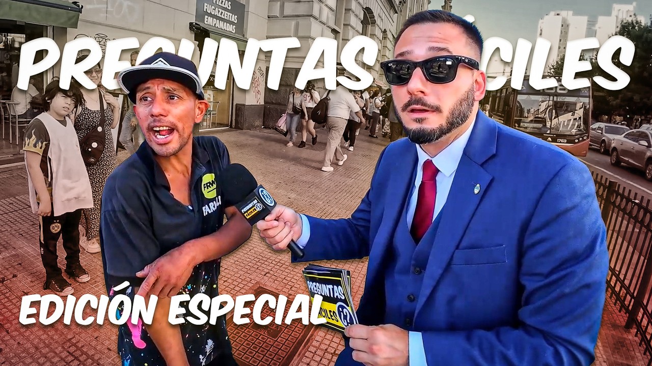 PREGUNTAS FÁCILES edicion especial EN CAPITAL #tomimunaretto #preguntasfáciles