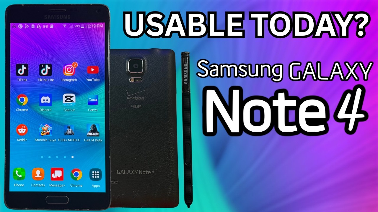The Samsung Galaxy Note 4 Experience in 2025