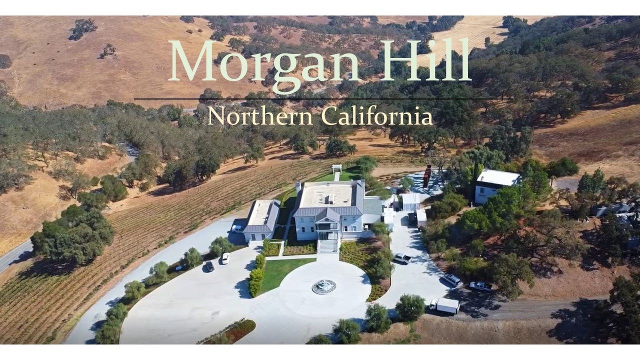 Morgan Hill, CA by drone