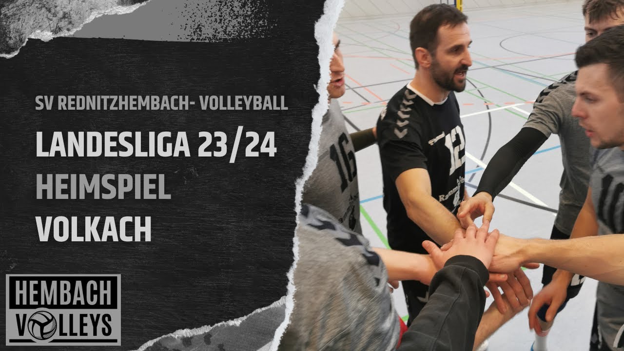 Hembach Volleys Herren 1 - VfL Volkach - Landesliga NW - 28.10.2023