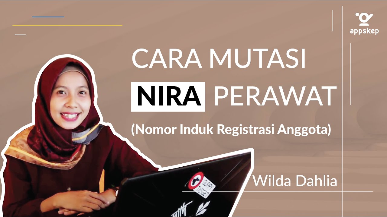 CARA MUTASI NIRA (NOMOR INDUK REGISTRASI ANGGOTA) PERAWAT