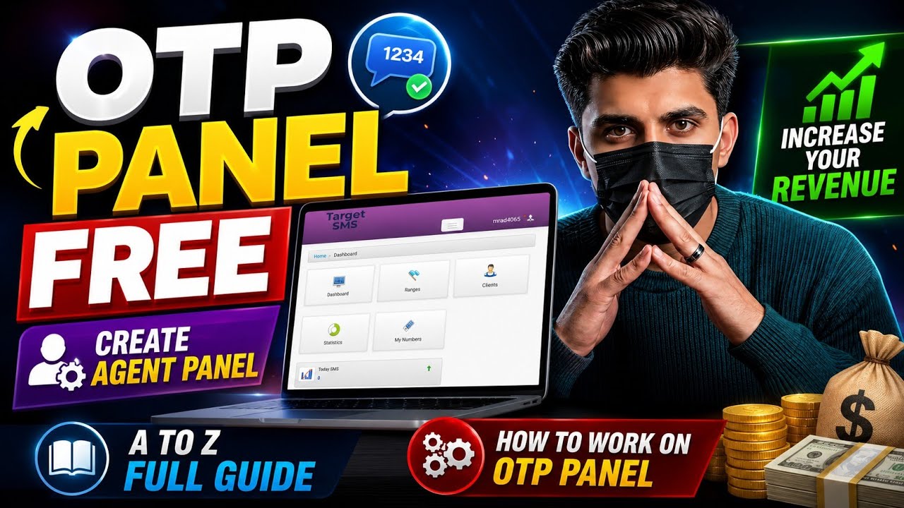 Create Your Own Agent OTP Panel (Free) 🔥 | How To Work On OTP Panel | Full Guide