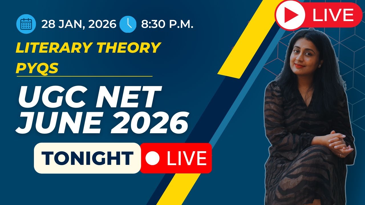 UGC NET June 2026 | Literary Theory PYQ Detailed Analysis | Previous Year Questions