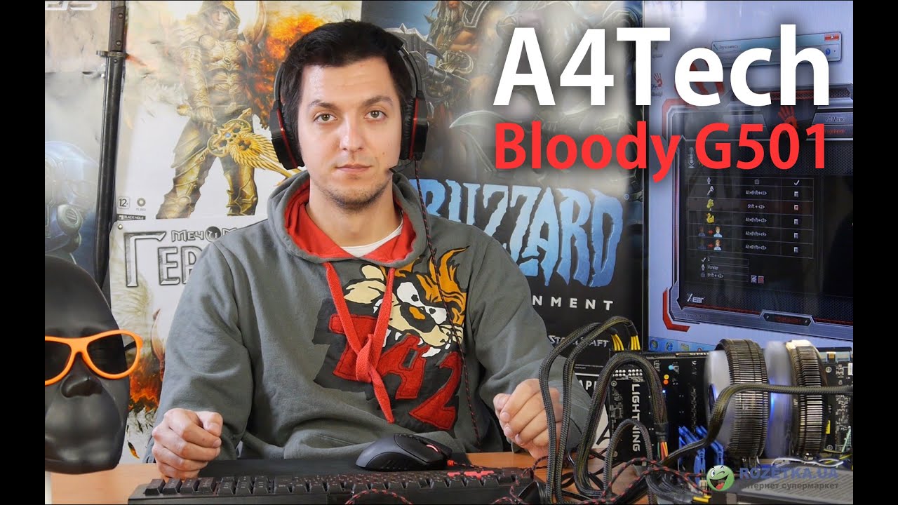 A4Tech Bloody G501: обзор игровой гарнитуры