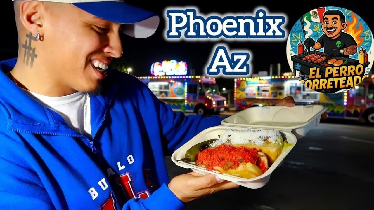 Trying The Best Exotic HotDogs In Arizona! 