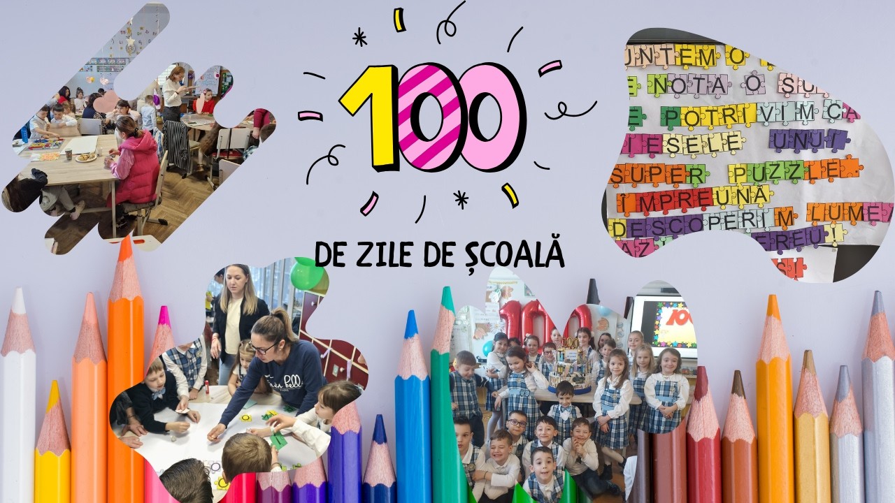 🎉🌟100 Zile de şcoală – Alternativa Educaţională Step by Step🎂🥳🎉🎊