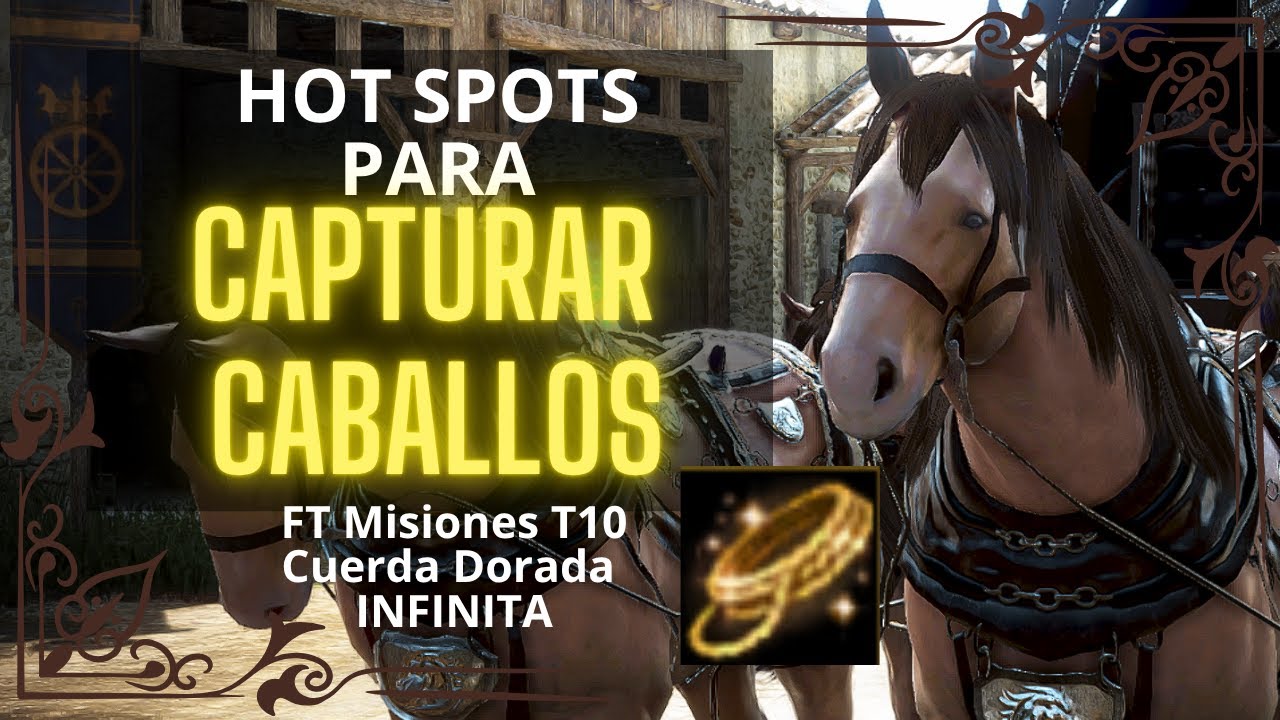 SPOTS PARA CAPTURAR CABALLOS / BLACK DESERT ONLINE / DOMA T10 #bdo