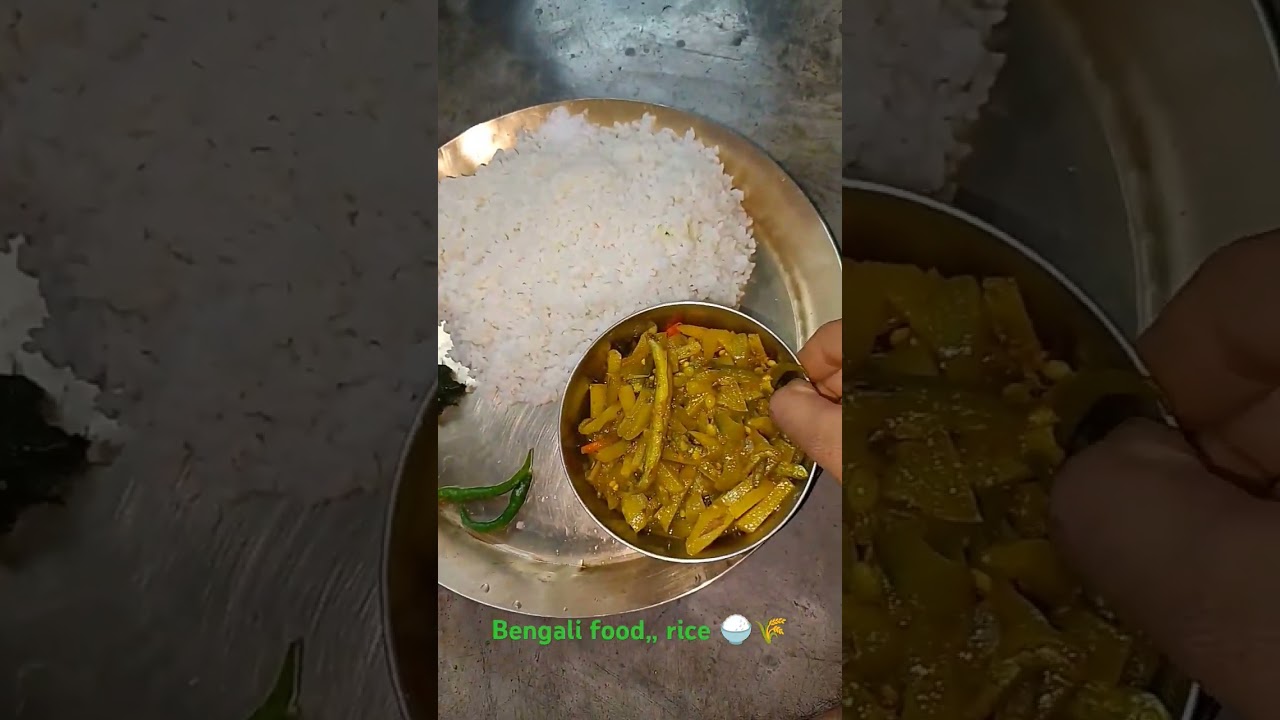 Bengali food,, rice 