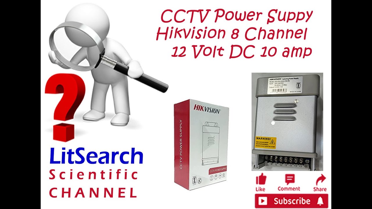 CCTV Power Supply Hikvision, Cp plus, Panasonic, Security