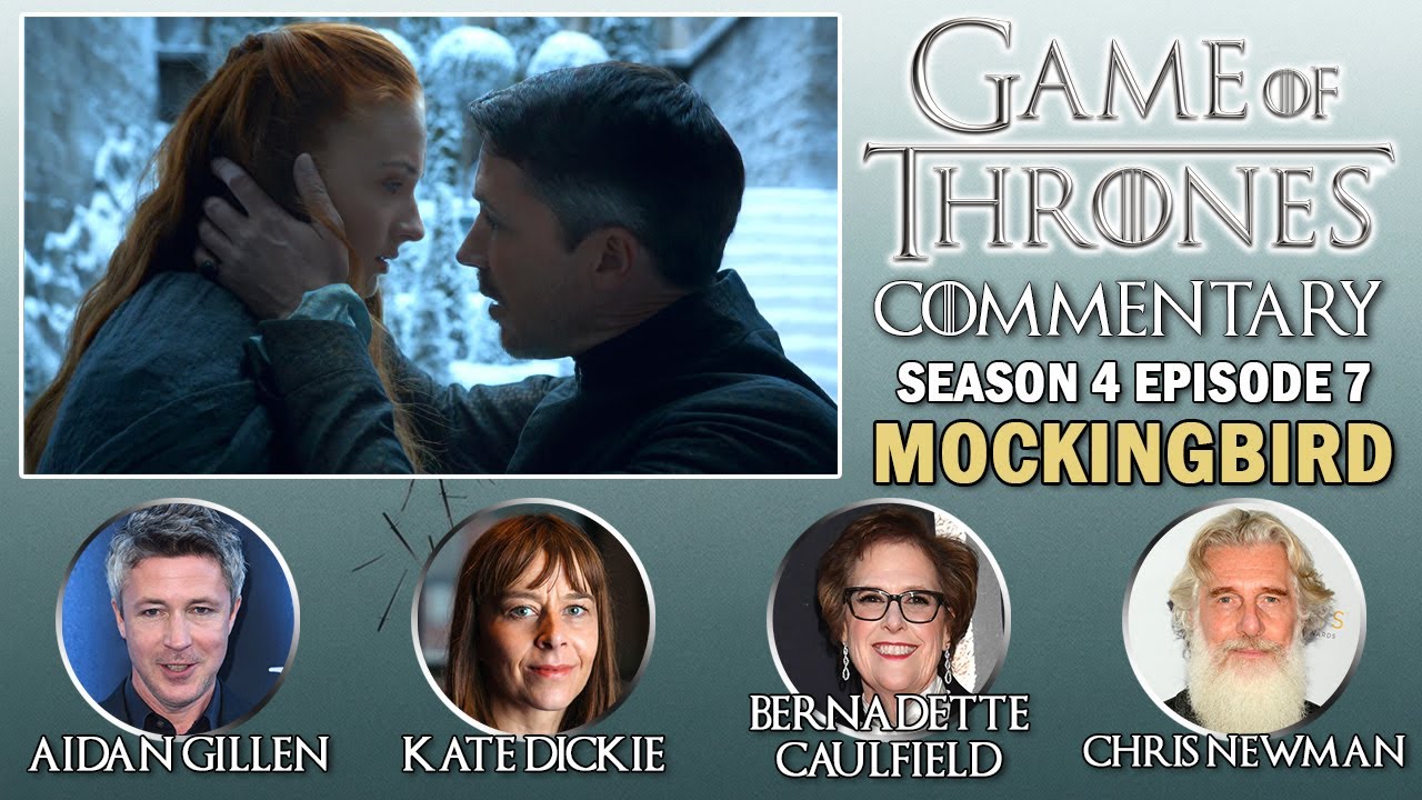 Game of Thrones Commentary Season 4 Episode 7 &ndash; Mockingbird | w/Aidan Gillen & Kate Dickie