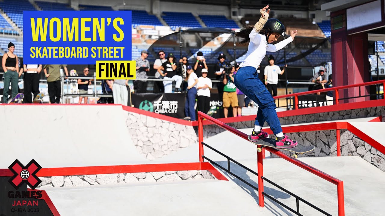 Women’s Skateboard Street: FULL COMPETITION | X Games Japan 2023