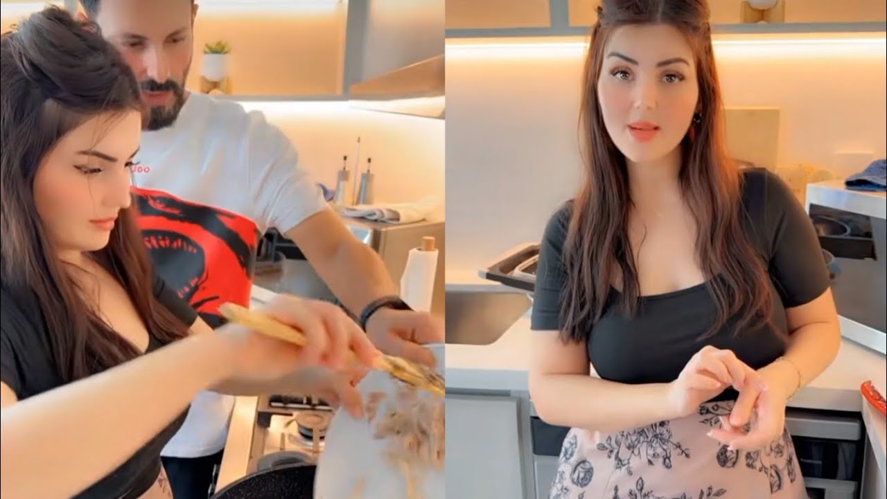 نوؤ وعصام🔥 نور بلشت تحضير ملوخيا ورز😋😋
