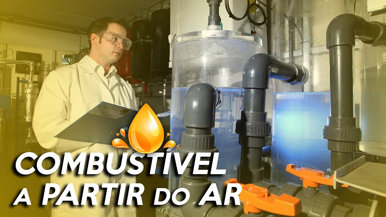 Fazer COMBUSTIVEL do AR e do SOL. CO2 do AR para fabricar COMBUSTÍVEL. CARBONO para COMBUSTÍVEL