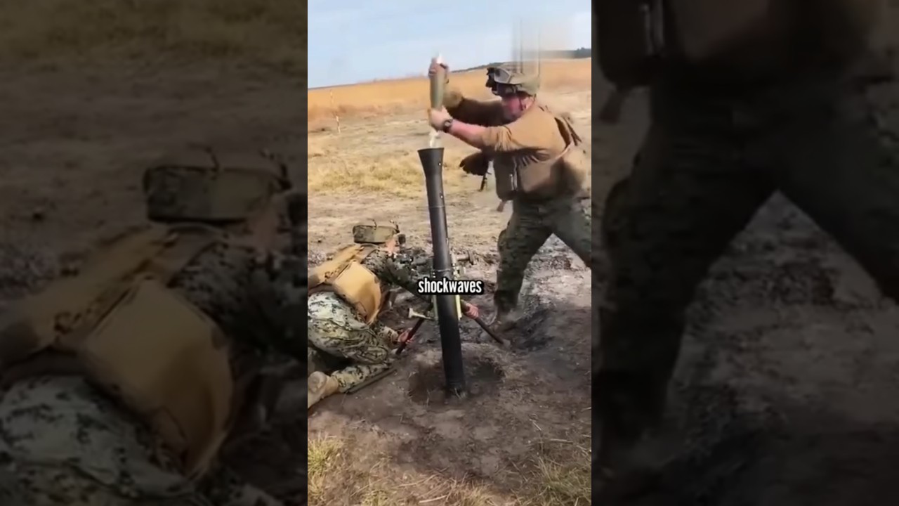 Как американские военные применяют минометы?