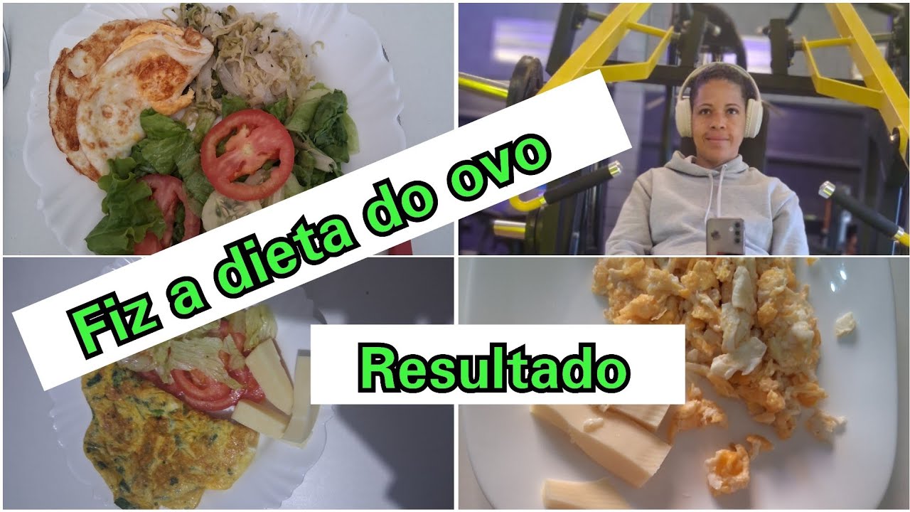 DIETA DO OVO/ME SURPREENDEU O RESULTADO 😃