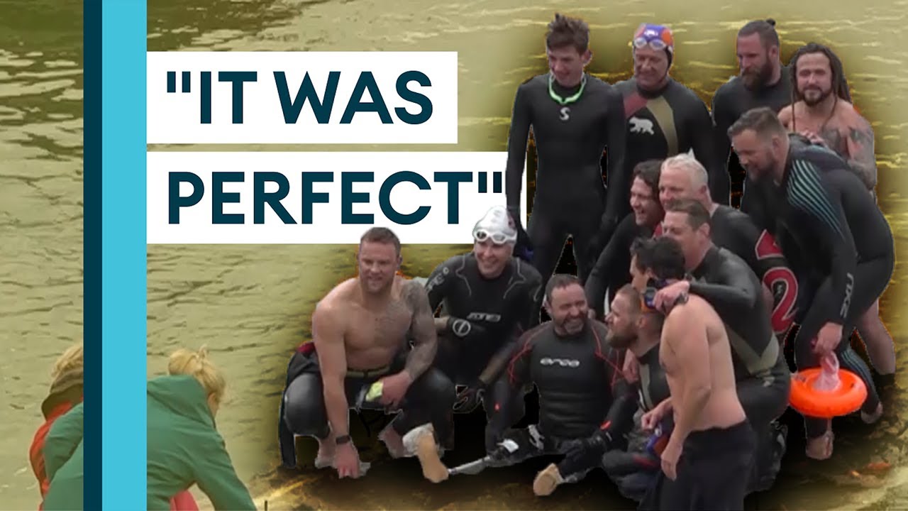 Triple Amputee Mark Ormrod Raises £400k With OPEN SEA SWIM!