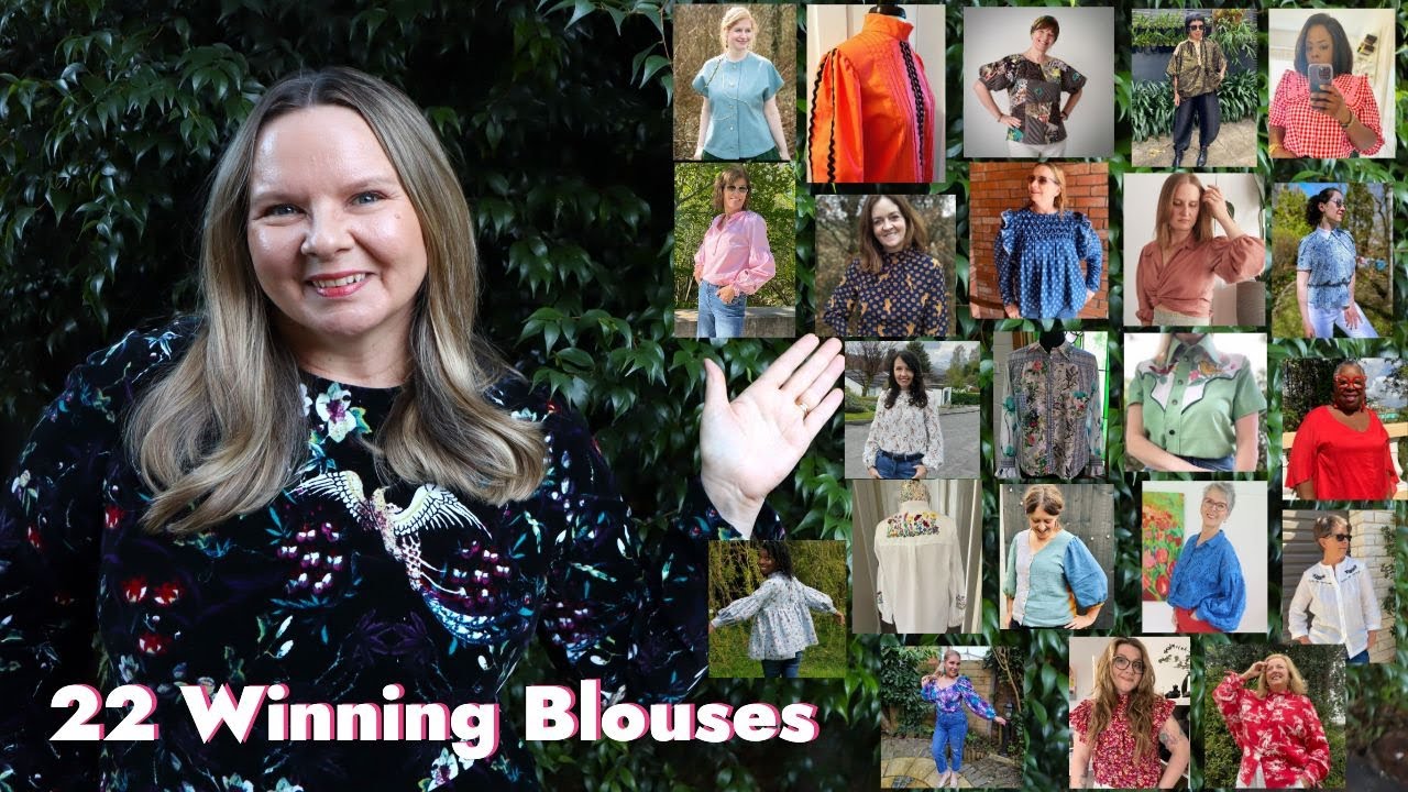 #SewAprilBlouse23 - 22 Inspiring Winning Blouses